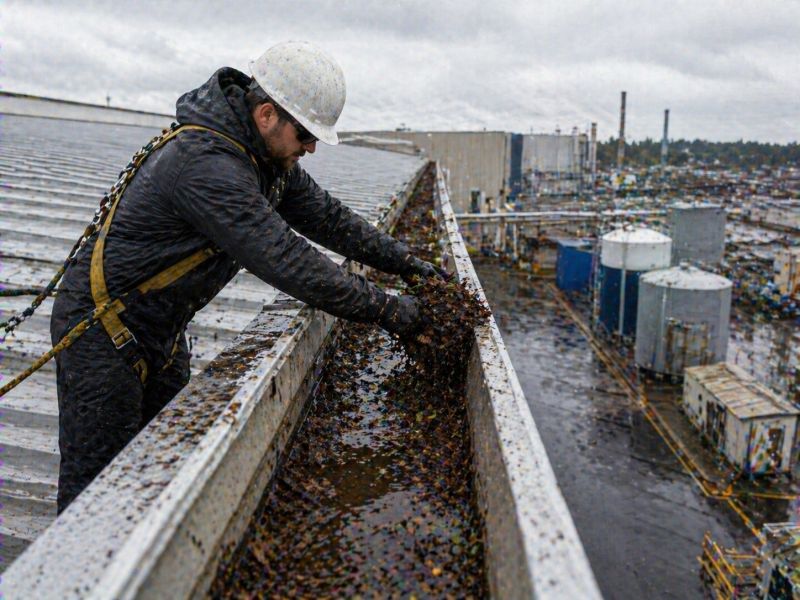 Industrial Gutter Repair in Sacramento, CA
